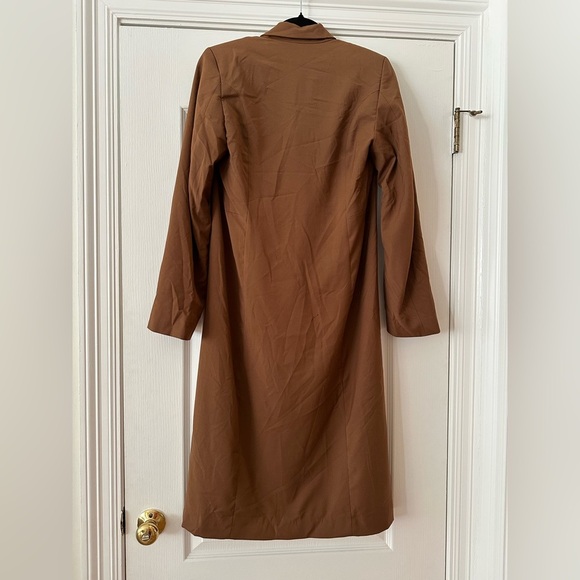 Luar Trench Coat Small Brown - Picture 5 of 10